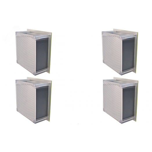 Светильник LED Effect ГРИЛЬЯТО ДОМИНО 27Вт 2500лм 4000К IP20 КСС Д встраиваемые, комплект светильников для потолка GL35, DALI