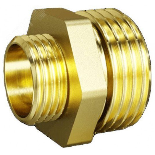 Ниппель переходной  3/4'НР х 1/2'НР латунь