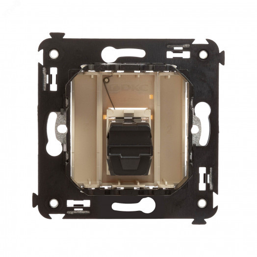 Avanti HDMI розетка одинарная в стену, тип А-А, ,Ванильная дымка