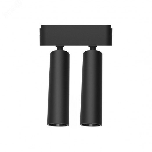 Светильник трековый светодиодный низковольтный ДПО16 2016 2X8W 3000K 24° черный IP20 Jazzway