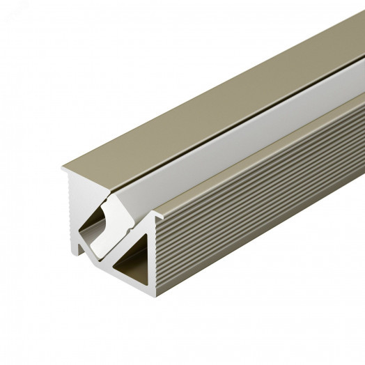 Профиль SL-BEVEL-H10-F14-2000 ANOD OLIVE GREY (Алюминий)