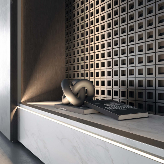 Профиль SL-BEVEL-H10-F14-2000 ANOD OLIVE GREY (Алюминий)