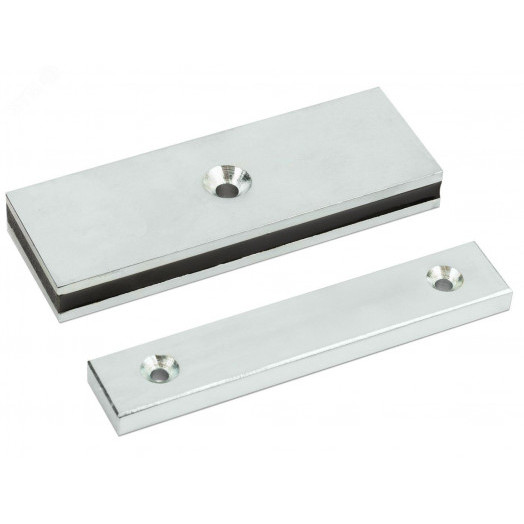 Замок электромагнитный AL-40FU-12V, усилие удержания якоря 40 кгс, белсерый