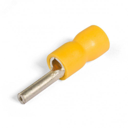 Наконечник кабельный штыревой круглый изолированный НШКИ 6.0-13 серия ПРОФИ