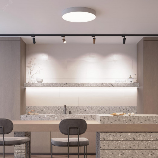 Светильник LGD-SPOT-2TR-R45-7W Warm3000 (WH, 24 deg, 230V) (IP20 металл, 3 года)