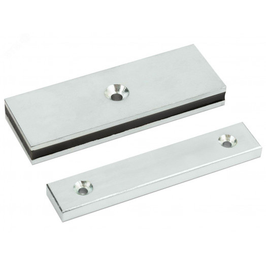 Замок электромагнитный AL-40FU-12V, усилие удержания якоря 40 кгс, белый