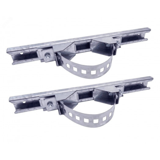 Комплект кронштейнов на столб 2шт для станций 400-600мм