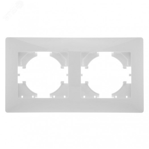 GUSI Bravo РАМКА 2-местная, цвет  белый.