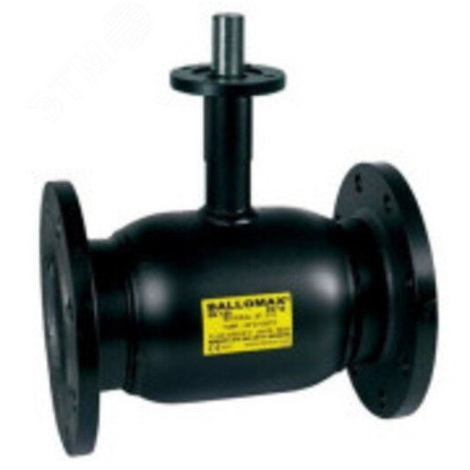 Кран шаровой КШТ 61.103.300 стальной для теплоснабжения ф/ф DN 300 PN 25 без управления, строительная длина L=632