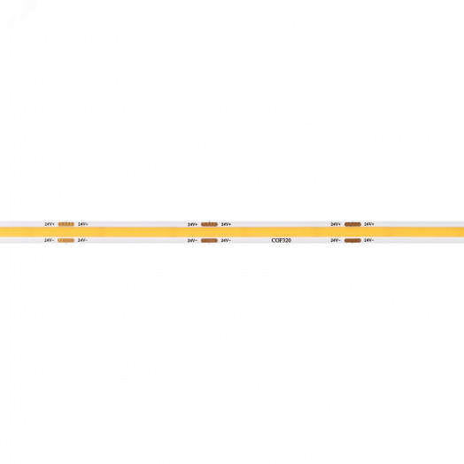 Лента COB-X320-8mm 24V White6000 (8 W/m, IP20, 5m) (Arlight, -)