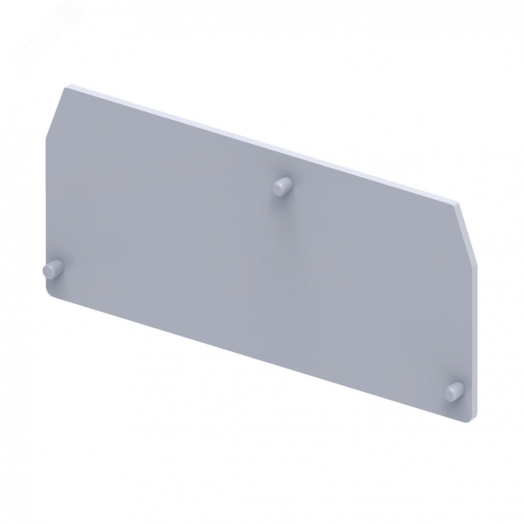 Крышка концевая OptiClip EPCSC16T-серый для клемм CSC16T