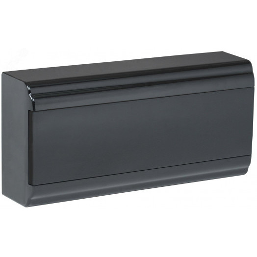 Корпус модульный пл. нав. ЩРН-П-18 PRIME черный IP41