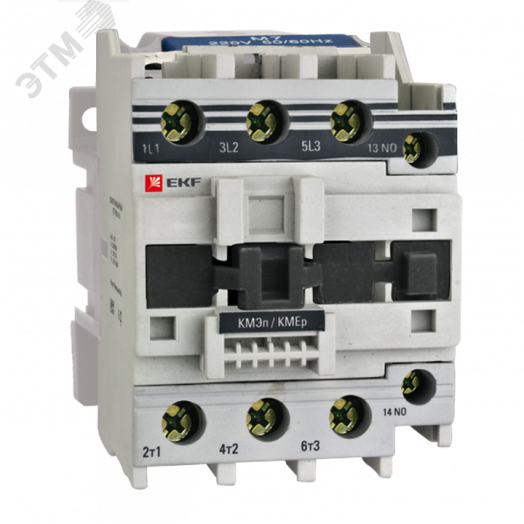 Контактор малогабаритный КМЭп 65А 220В DC 1NO 1NC PROxima
