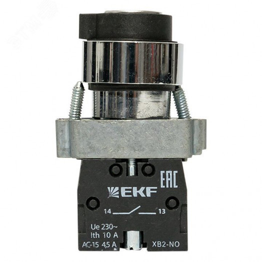 Переключатель BG33 3 полюса с замком не возвратный 2NO