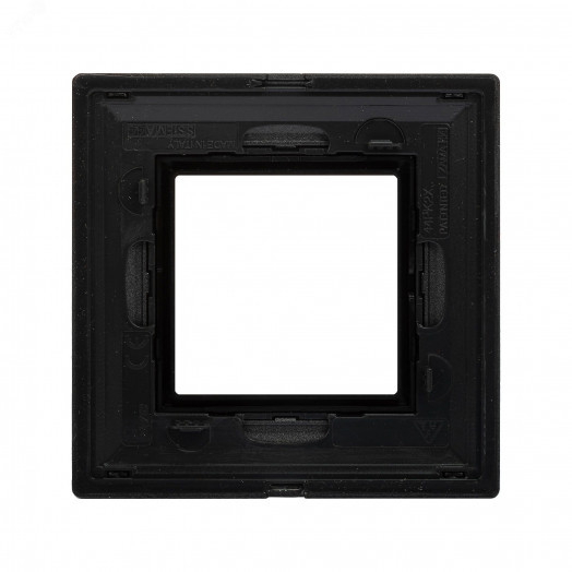 Рамка из металла, ''Avanti'', темно-серый, 2 модуля