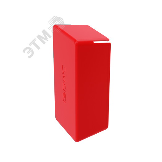 Заглушка торцевая для одиночного С-образного      профиля 41x21 мм