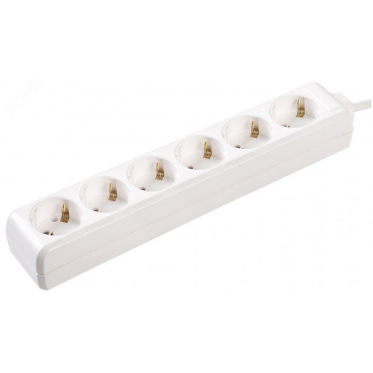 Удлинитель У06 6 мест 2Р+PЕ/5метров 3х1мм.кв 16А/250