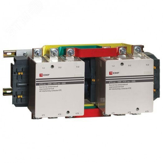 Контактор КТЭ реверсивный 265А 380В 2НО