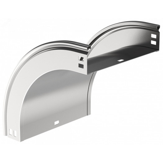 Поворот плавн. 90град тип В20 ESCA 100х200мм