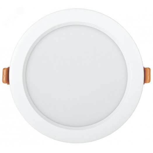 Светильник светодиодный встраиваемый ДВО 1821 PRO белый круг 24Вт 4000K IP54