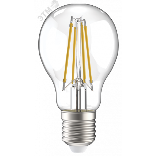 Лампа светодиодная A60 груша прозрачная 11Вт 230В 3000К E27 серия 360° IEK