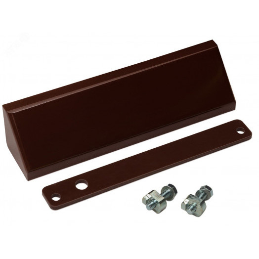 Комплект монтажный MK AL-150PR для электромагнитного замка AL-150 PRemium, коричневый