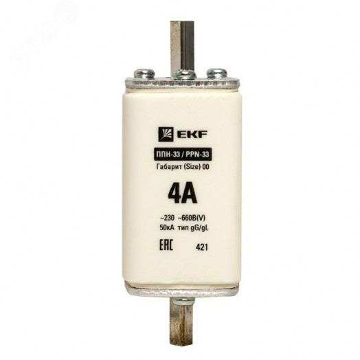 Вставка плавкая ППН-33 160/4А габарит 00