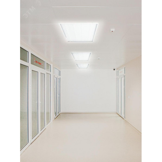 Светильник светодиодный 595*595 ДВО- 50w 6500K 4300Лм IP40 равномерная засветка Jazzway 