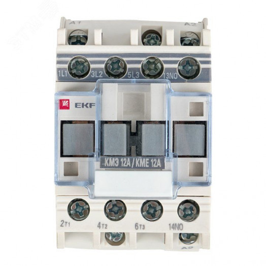 Пускатель магнитный КМЭ 12А катушка управления 220В малогабаритный 1NC