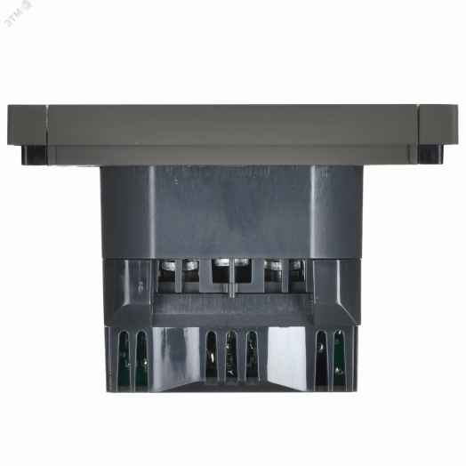 FORTE&PIANO Розетка 1-местная с заземлением с защитными шторками винтовое крепление 16А USB A+C 18Вт FP347 серый IEK