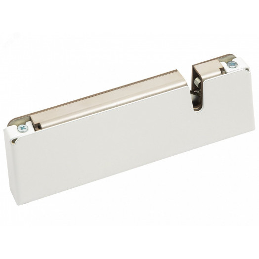 Замок электромагнитный защелка AL-250UZ-D-12V, усилие удержания якоря 250 кгс, белый