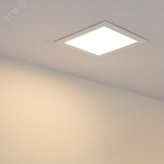 Светильник DL-225x225м-21W Day White (ARL, IP40 металл, 3 года)