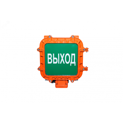 Светильник взрывозащищенный аварийный КВАДРО Д Табло УХЛ1 1Ex d e IIB T6 Gb IP66/67 20Вт