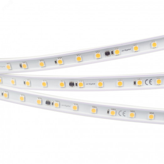 Лента LED герметичная ARL-PV-B54-15.5мм 230V Warm2700 (8 W/m, IP65, 5060, 50m) (ARL, -)