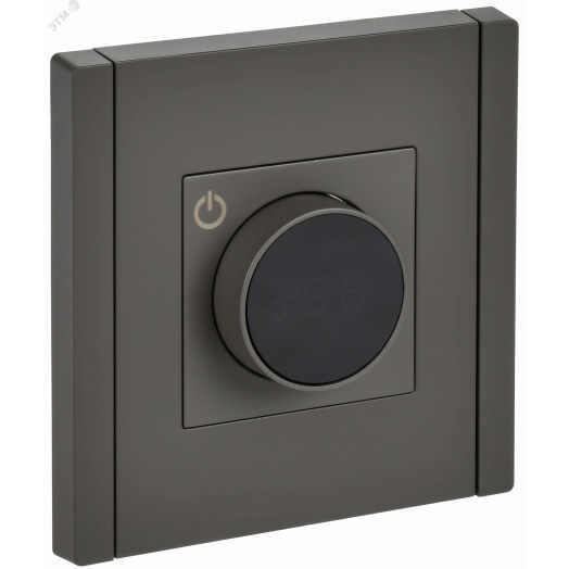 FORTE&PIANO Термостат электронный с индикацией FP352 серый IEK