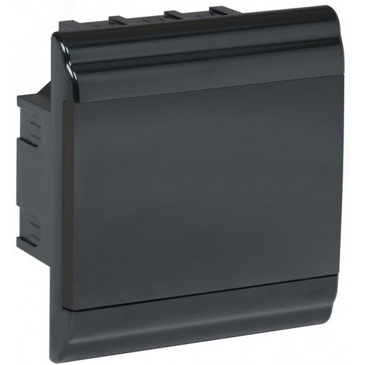 Корпус модульный пл. встр. ЩРВ-П-6 PRIME черный IP41