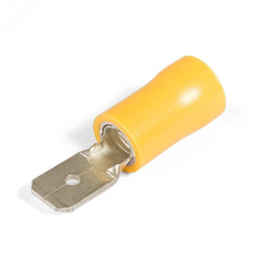 Разъем кабельный плоский изолированный «папа ВРПИ-П 2.5-(6.3) серия ПРОФИ