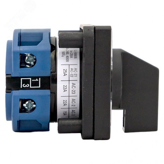 Переключатель кулачковый ПК-1-51 25А 1P '1-2' PROxima