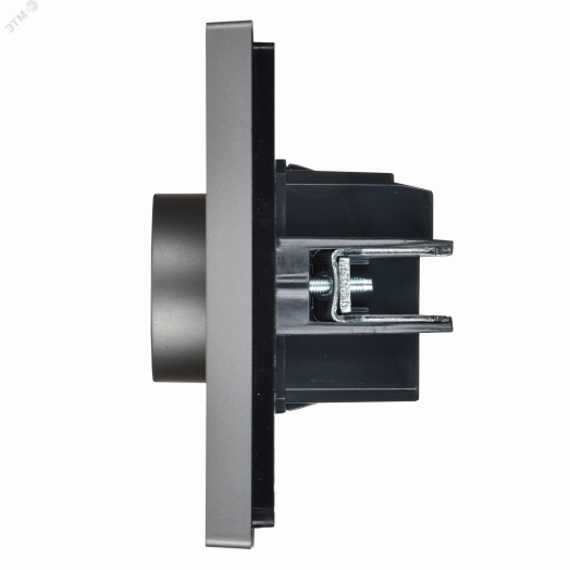 FORTE&PIANO Термостат электронный с индикацией FP552 сталь IEK