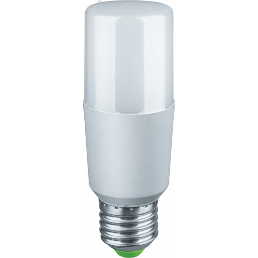 Лампа светодиодная LED 10вт Е27 белый матовая цилиндр