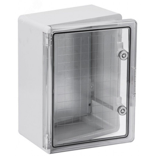 Корпус пластиковый ЩМПп 400х300х170мм прозрачная  дверь  УХЛ1 IP65