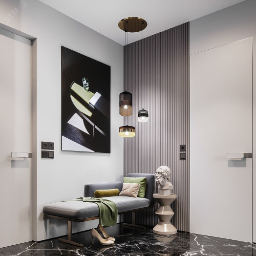 Лампа светодиодная LED 4 Вт 370 лм 6500К грибок R39 холодный E14 AC 220В Black Gauss