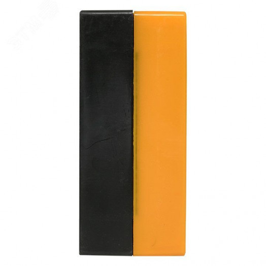 Корпус КП103 пластиковый 3 кнопки желтый