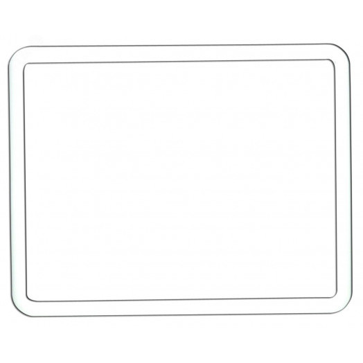 Connect Отделочная рамка на 3 S-модуля, Сима Классик, белый