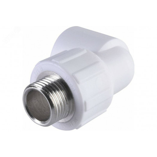 Угольник НР 25х1/2' комбинированный, полипропиленовый