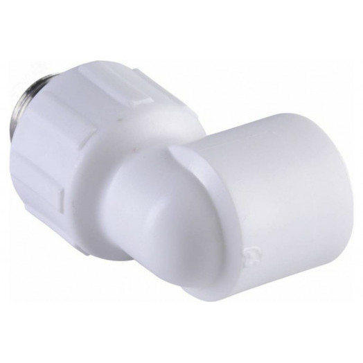 Угольник НР 25х1/2' комбинированный, полипропиленовый