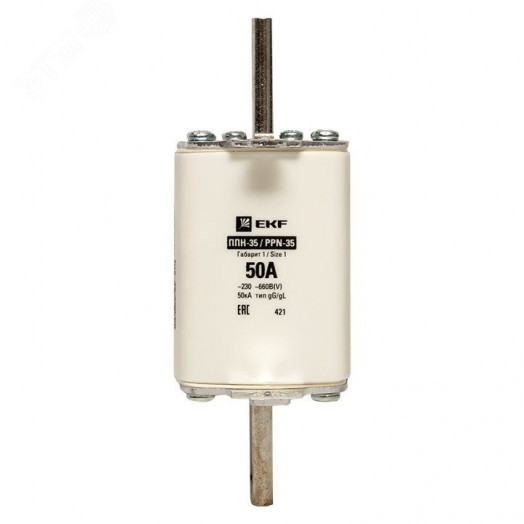 Вставка плавкая ППН-35 250/50А габарит 1