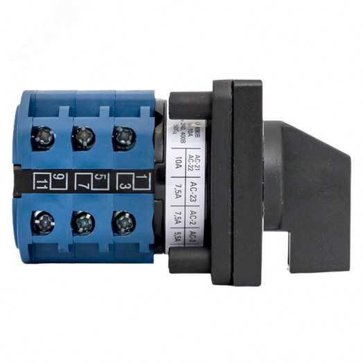 Переключатель кулачковый ПК-1-43 10А 3P 1-0-2 PROxima