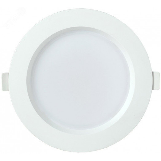 Светильник светодиодный ДВО 1702 белый круг 12Вт 3000K IP40 IEK