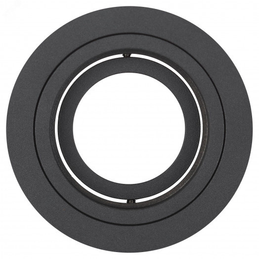 Светильник встраиваемый алюминиевый KL84 BK MR16/GU5.3 черный